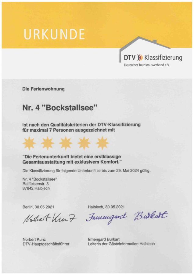 Ferienwohnung Hipp - Bockstallsee Halblech Exterior foto